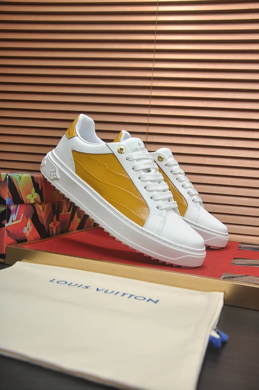 Men's shoes 💰540💶[LOUIS VUITTON] Original order price (water-dyed cowhide lining) new model 🍀LV Louis Vuitton * - top version of LV classic trendy shoes! Made of imported original cowhide, water-dyed cowhide lining, and original wear-resistant rubber outsole! High quality products! Code number 38-45 (45 is custom-made and cannot be returned or exchanged)